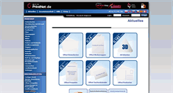 Desktop Screenshot of meinprintnet.de